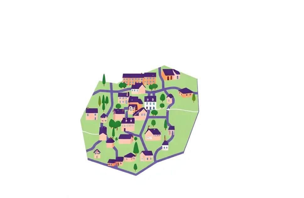 Carte du secteur d'intervention autour de Rezé (44400)